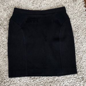 Madewell black Mimi skirt